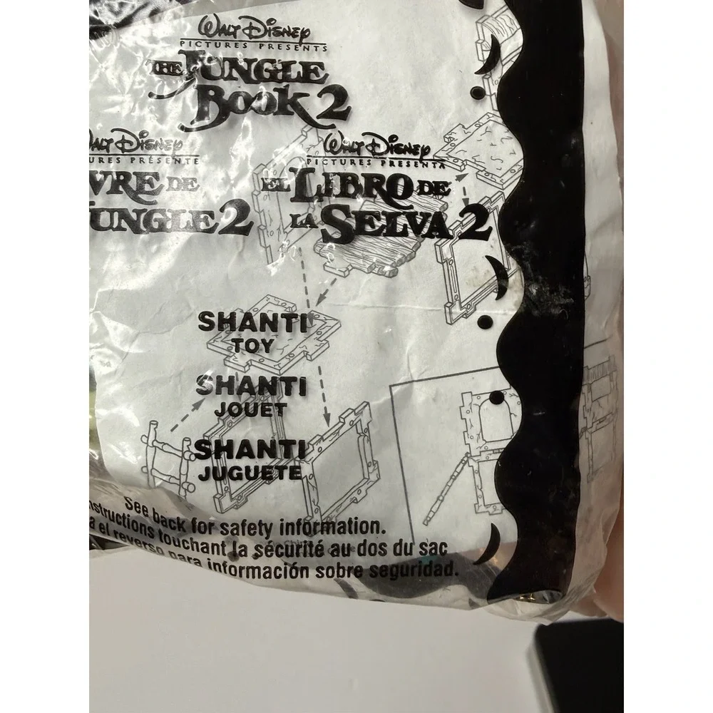 Vtg McDonalds Happy Meal Toy #4‎ Disney The Jungle Book 2 Shanti 2002 2003 New